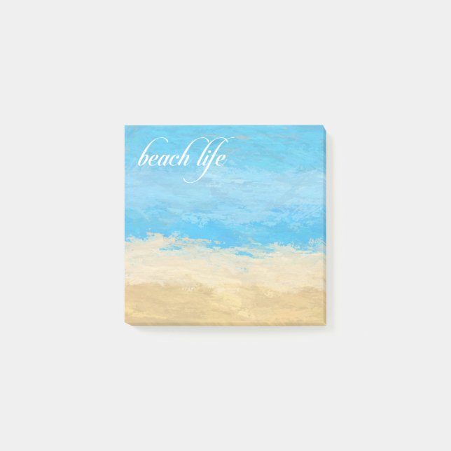 Beach Life Watercolor Notes (Front)