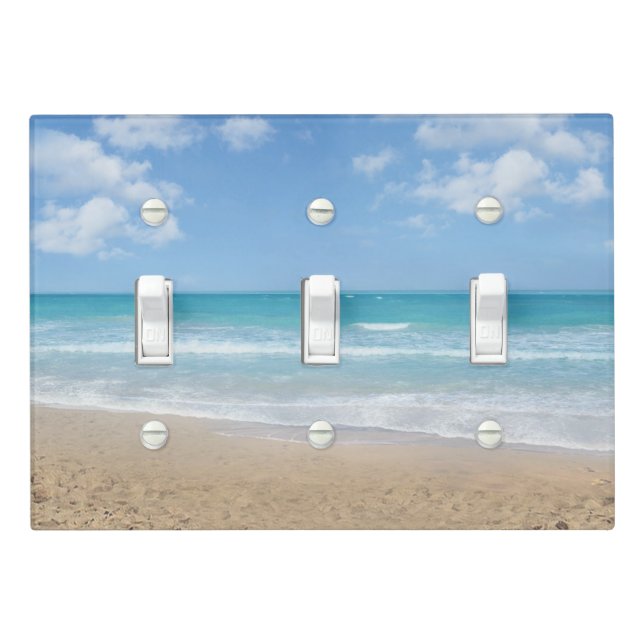 Beach Light Switch Cover (In Situ)