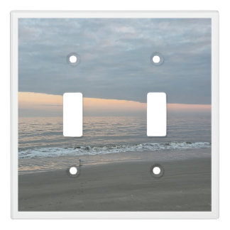 Beach light switch cover