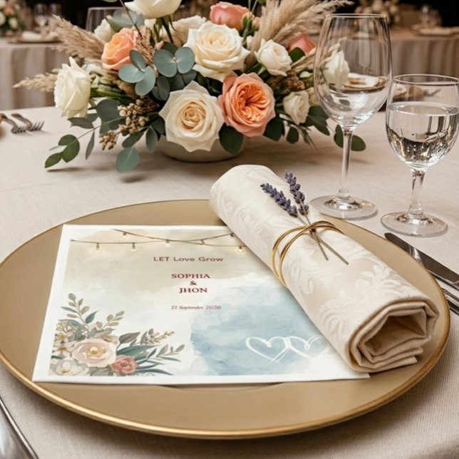 Beach Lighting Soft Theme Elegant Minimal Modren Napkins (Creator Uploaded)
