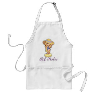 Beach Little Sister Adult Apron