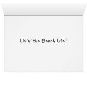 Beach Living Cards (Inside Horizontal (Bottom))