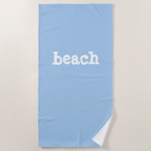 beach Long Sleeve Towel