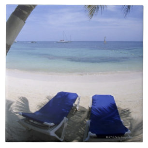 Beach, Lounge Chair, Palm tree, Horizon Over Tile