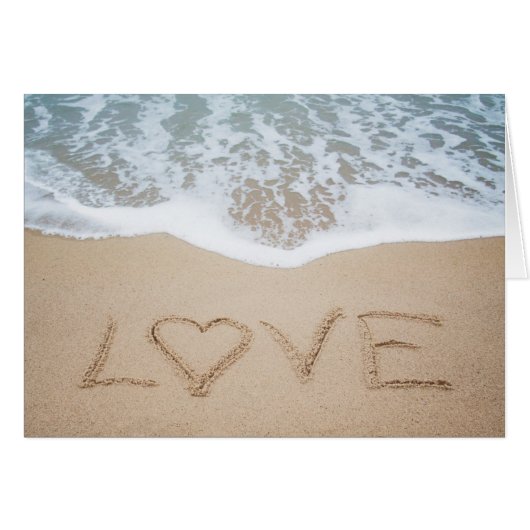 Beach Love II Cards (Front Horizontal)