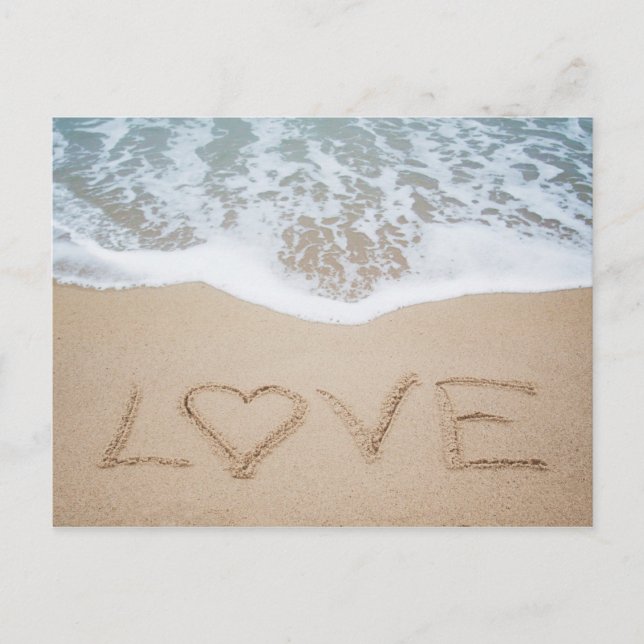 Beach Love II Postcard (Front)