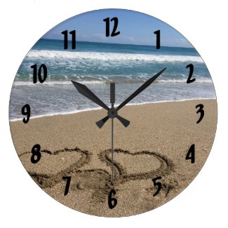 Personalized Beach Clocks
