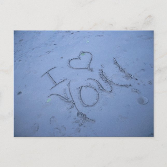 Beach Love Postcard (Front)