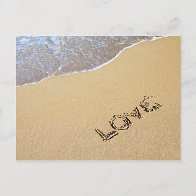 Beach Love Postcard (Front)