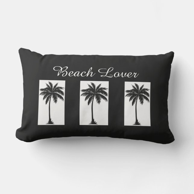 Beach Lover Lumbar Pillow (Front)