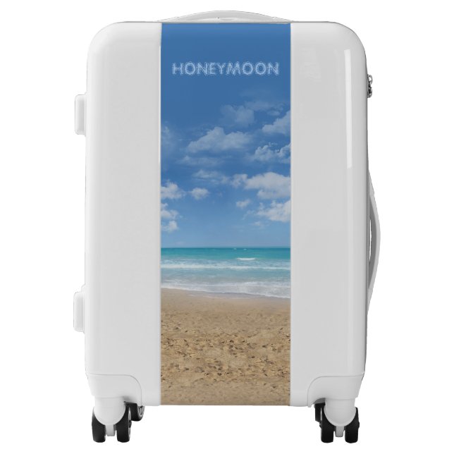 Beach Luggage with/out Your Text (Front)