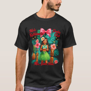 Beach Mele Kalikimaka Hawaiian Tail Party Santa Tu T-Shirt