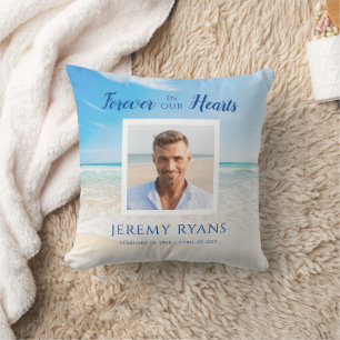 Beach Memorial Keepsake Pillow