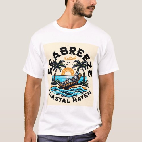 beach mens  T_Shirt