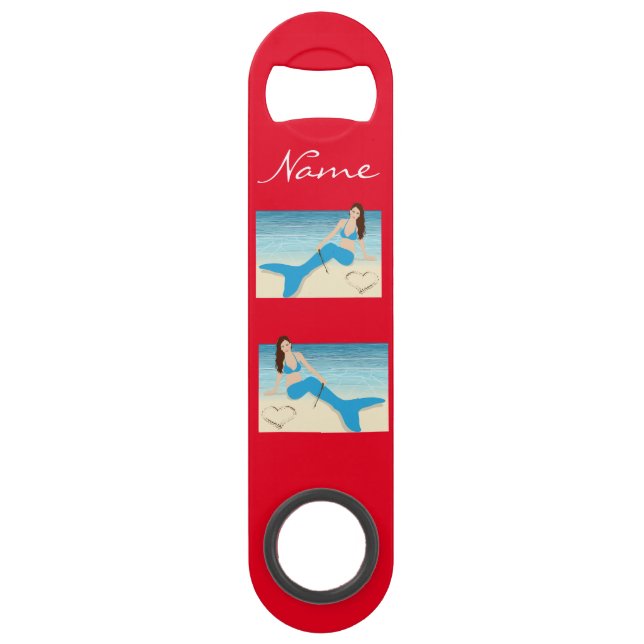 Beach Mermaid Valentine Thunder_Cove Bar Key (Front)