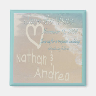 Beach Message Magnet