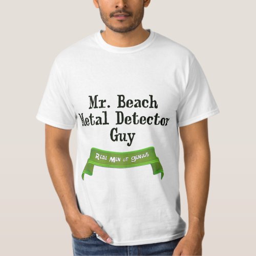 Beach Metal Detector T_Shirt
