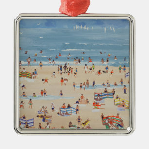 Beach Metal Ornament