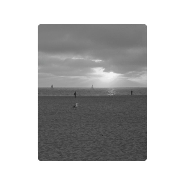 Beach Metal Print (Front)