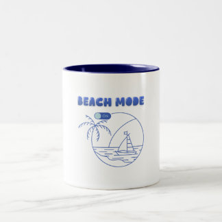Beach Mode On Mug – Summer Coffee Cup
