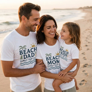 Beach Mom Shirt Family Vacation Shirt Matching 