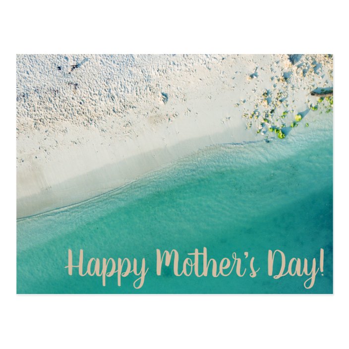 Beach Mother's Day Postcard