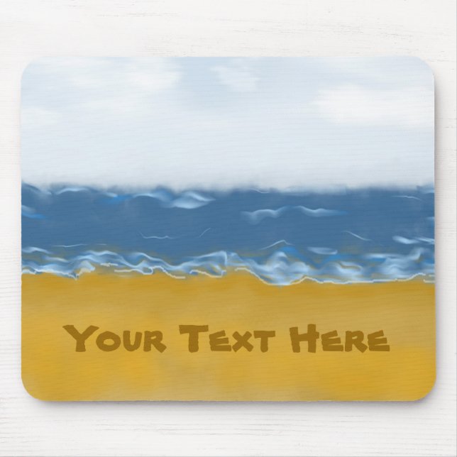 Beach Mouse Pad (Front)