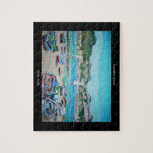 Beach Naxos - Jigsaw Puzzle (Vertical)