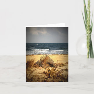 Beach Note Card