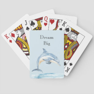 Beach Ocean Dolphin Poker Cards