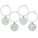 Beach Ocean Grey Whales Wine Charm