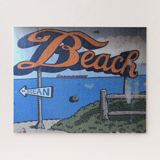 beach ocean jigsaw puzzle (Horizontal)