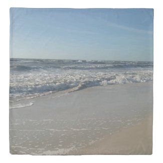 Beach Ocean Print Duvet Cover