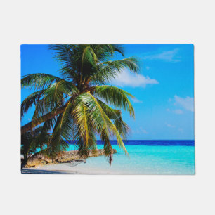 Beach Ocean Sea Palm Tree Vacation Beach Life Doormat