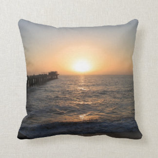 Beach Ocean Throw Pillow