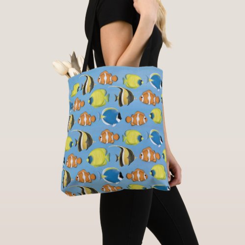 Beach Ocean Tropical Sea Life Stylish Cute Tote Bag