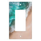 Beach ocean water on seashore sand tropical summer