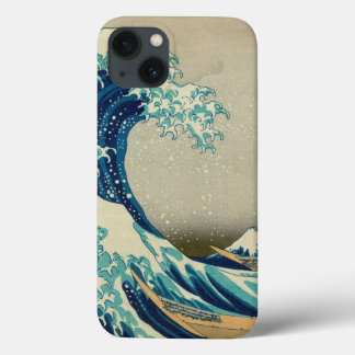 Beach Ocean Water Sea Art Great_Wave_off_Kanagawa iPhone 13 Case