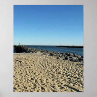 Beach Ocean Waterscape Poster