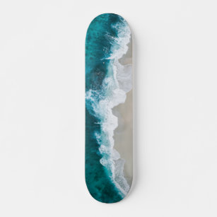 Beach Ocean Waves Skateboard