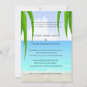 Beach/Ocean Wedding Invitations