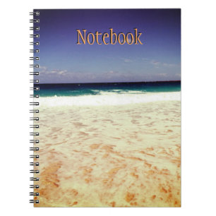 Beach of Nassau,Bahamas Notebook