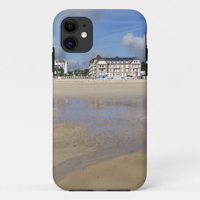 Beach of Saint-Cast-le-Guildo in France Case-Mate iPhone Case (Back)