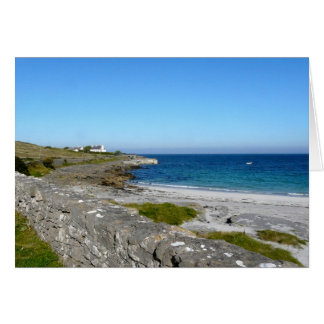 beach on Inis Mor, Aran Islands Cards