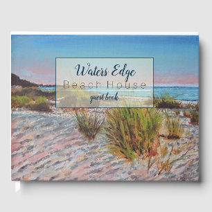 Beach Painting Vacation Rental Guest Book