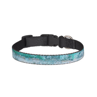 Beach Palm Tree Calm Sunset Pet Collar