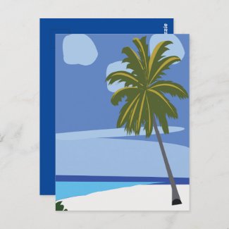 Beach Palm Tree Vacation Beach