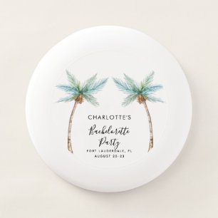 Beach Palm Trees Bachelorette Party Swag Wham-O Frisbee