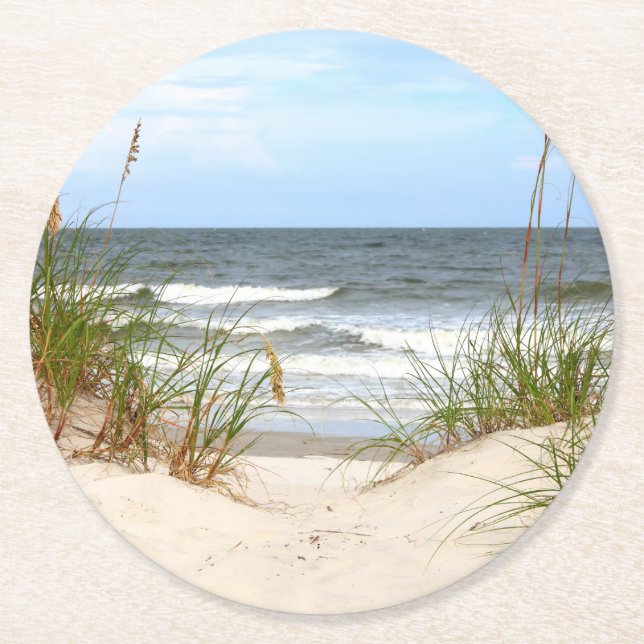 Beach Paper Coasters (Front)