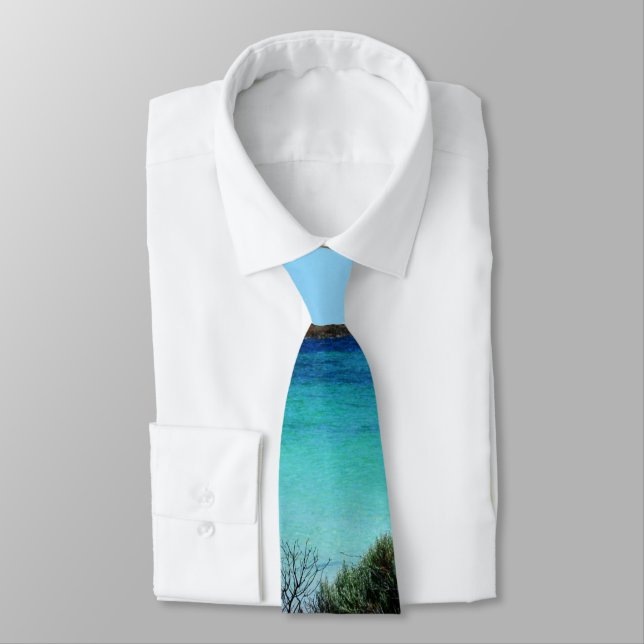 Beach Paradise, Neck Tie (Tied)